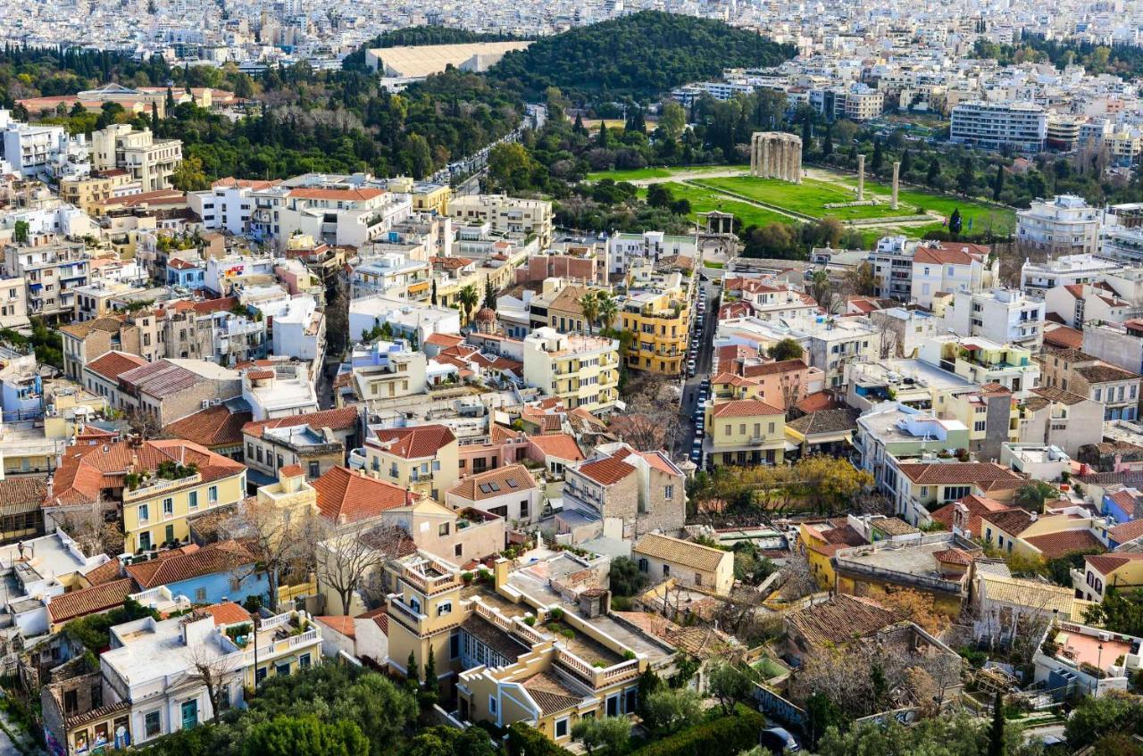 Athens Stylish Next To Acropolis, Metro Stop Fix Eksteriør bilde
