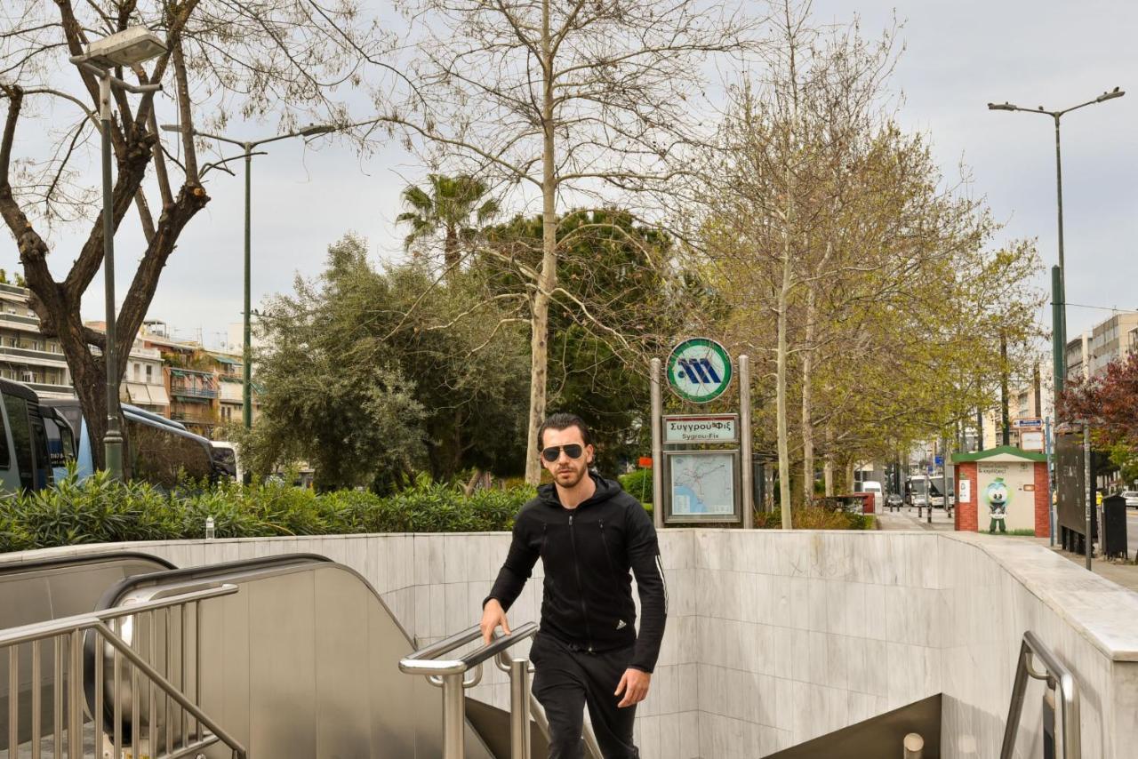 Athens Stylish Next To Acropolis, Metro Stop Fix Eksteriør bilde